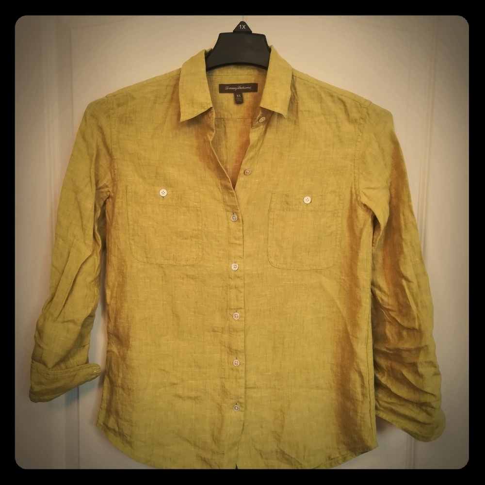 Tommy Bahama Sea Glass Green Button Down